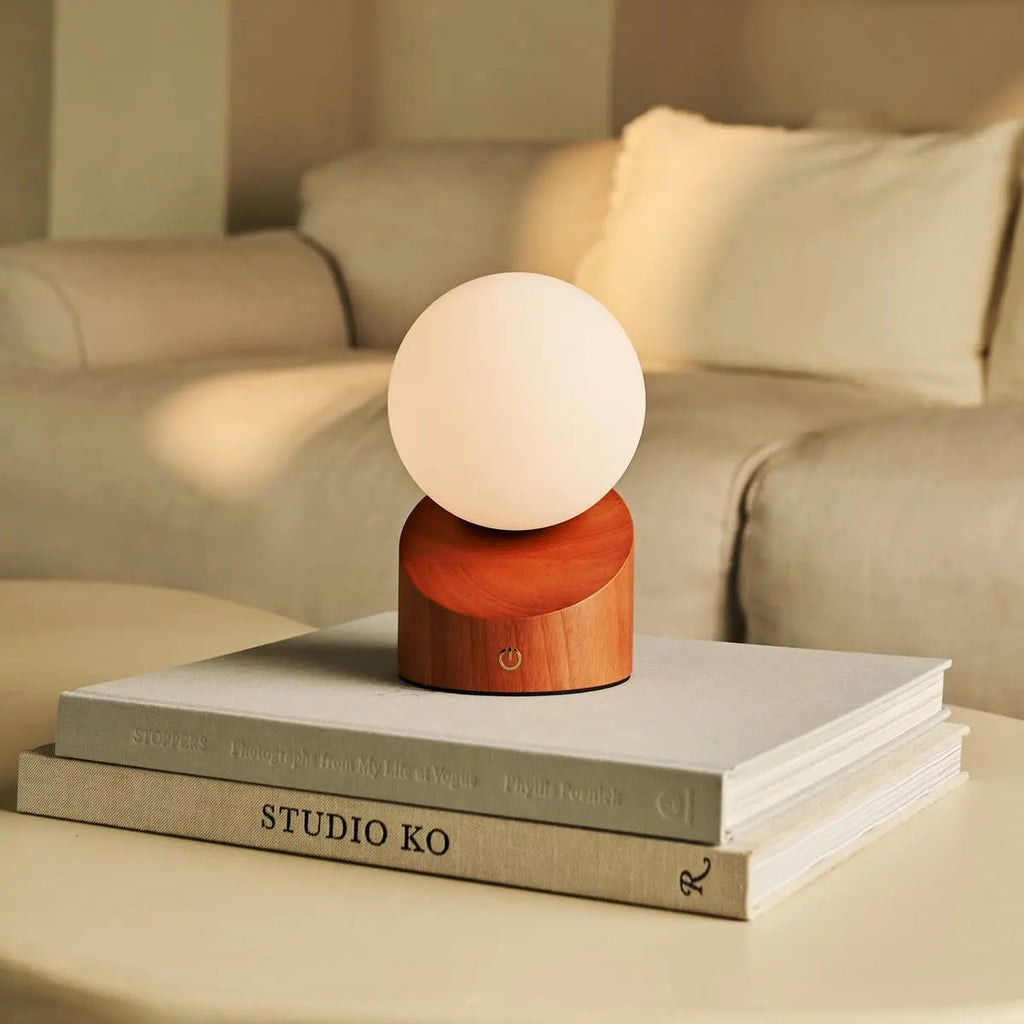 Cordless Rechargeable Table Lamp With Adjustable LED Lighting
