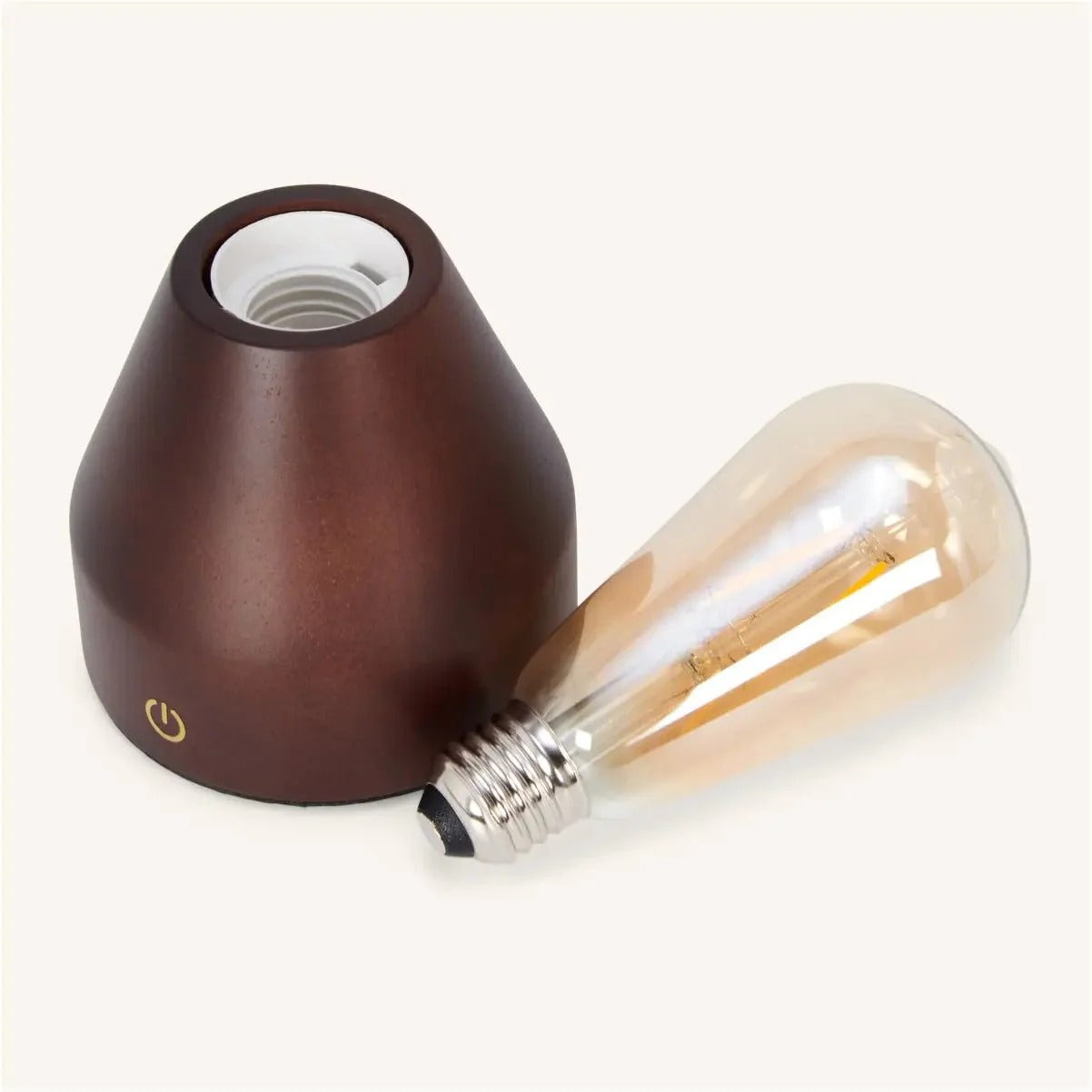 Cordless Rechargeable Table Lamp With Touch Dimming And LED