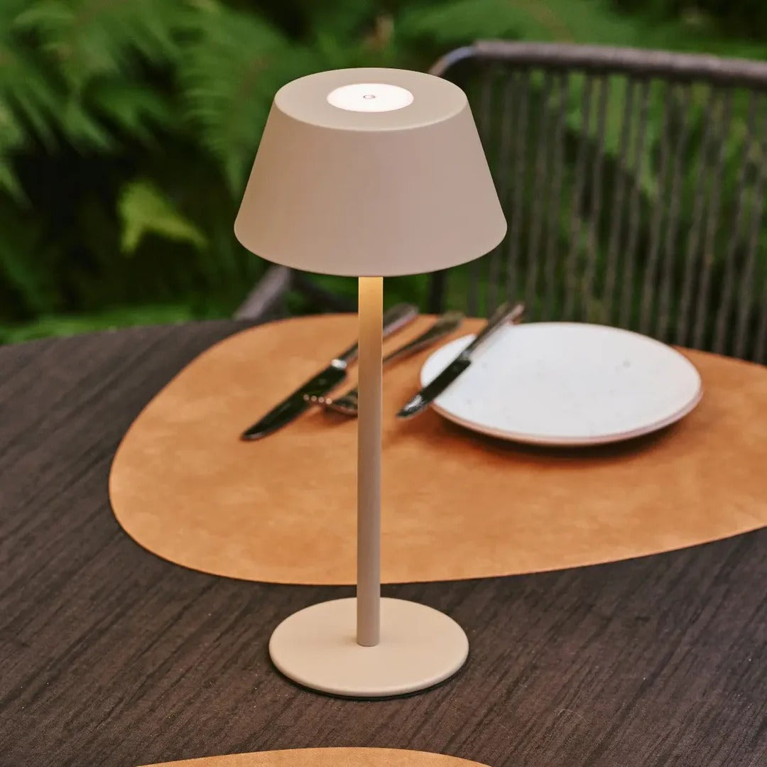 Cordless Table Lamp With LED And 3 Light Modes