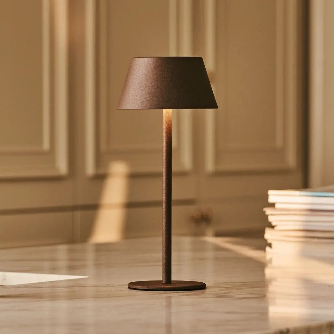 Cordless Table Lamp With LED And 3 Light Modes