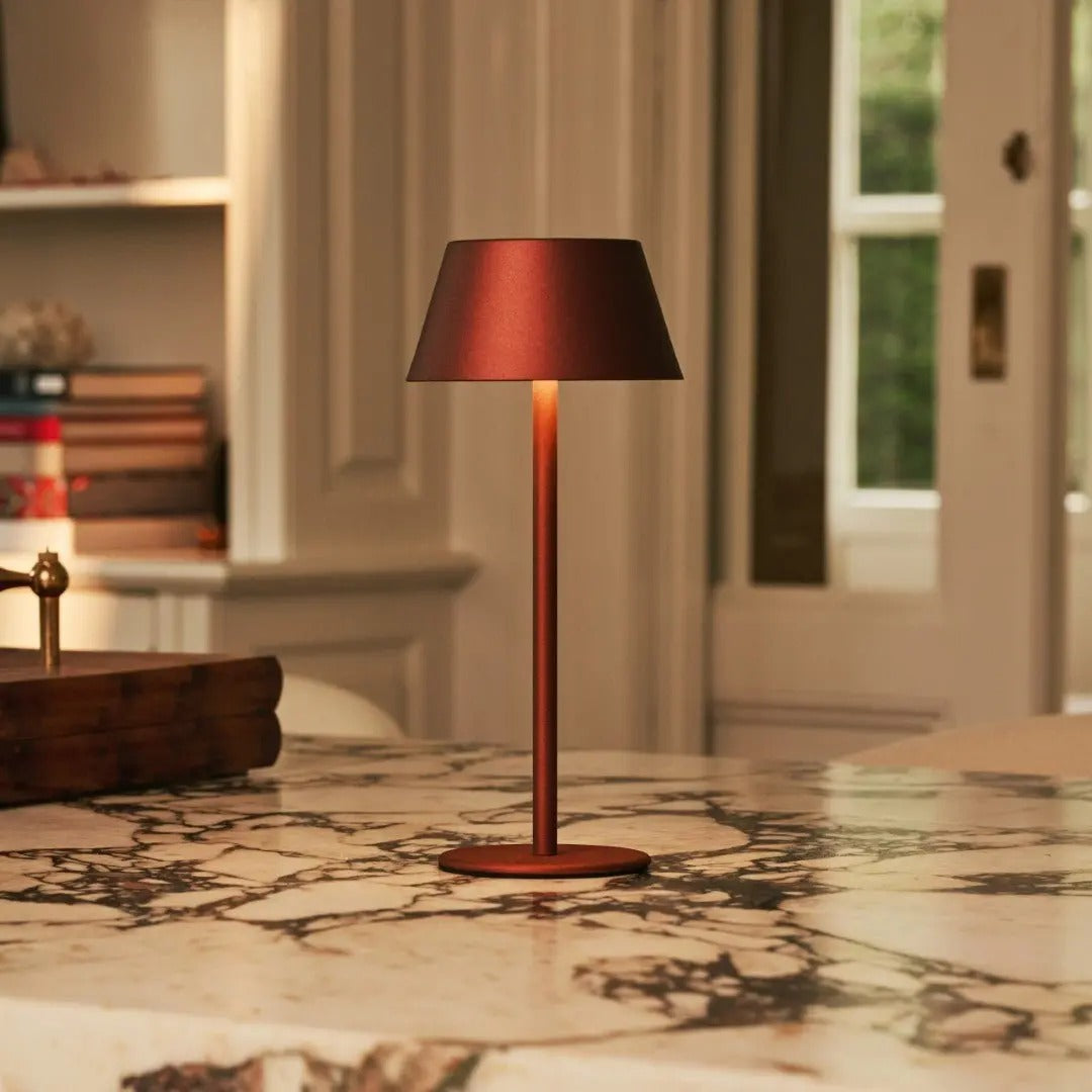 Cordless Table Lamp With LED And 3 Light Modes