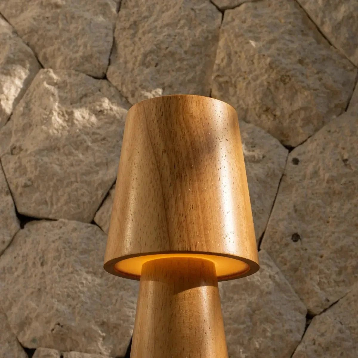 Dimmable Wireless Table Lamp With Rechargeable Battery and LED Light Modes