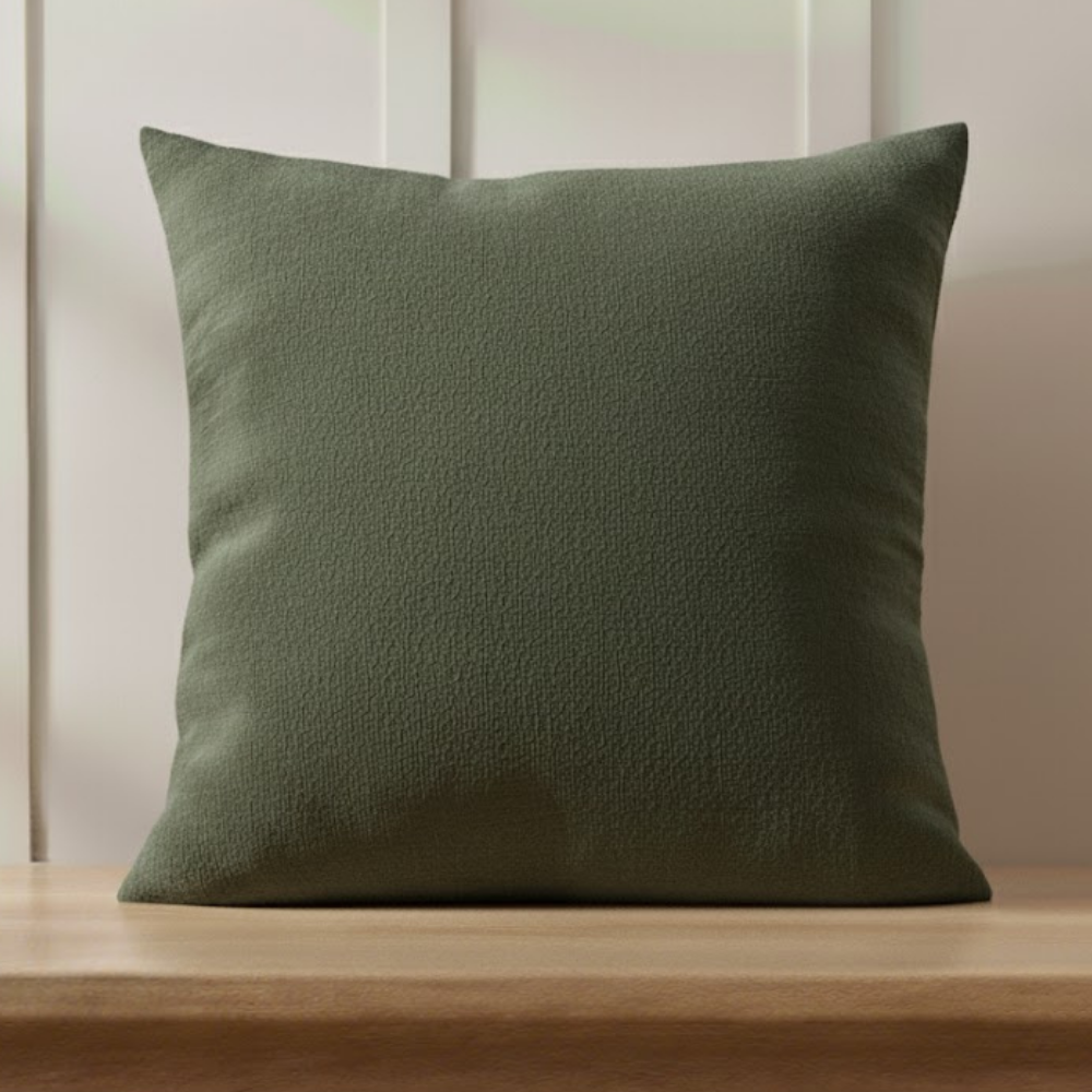 Loft Linen Throw Pillow Cover Textured Weave