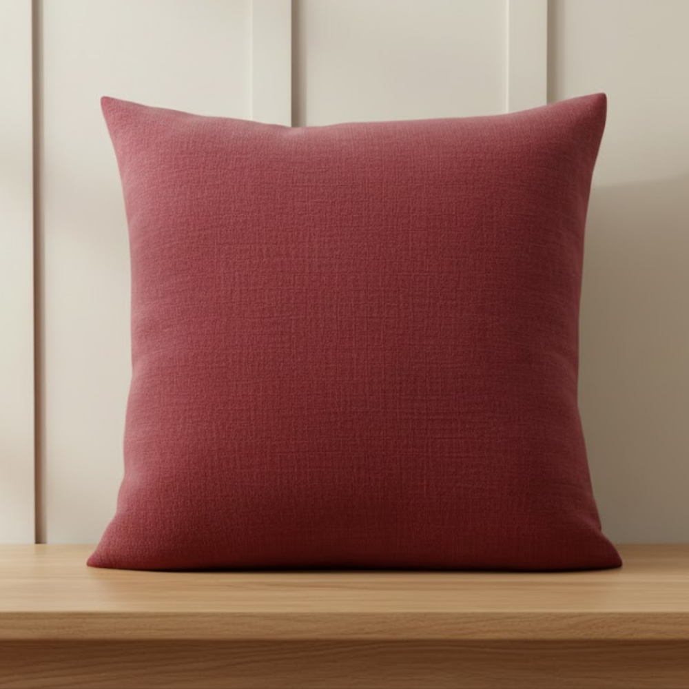 Loft Linen Throw Pillow Cover Textured Weave