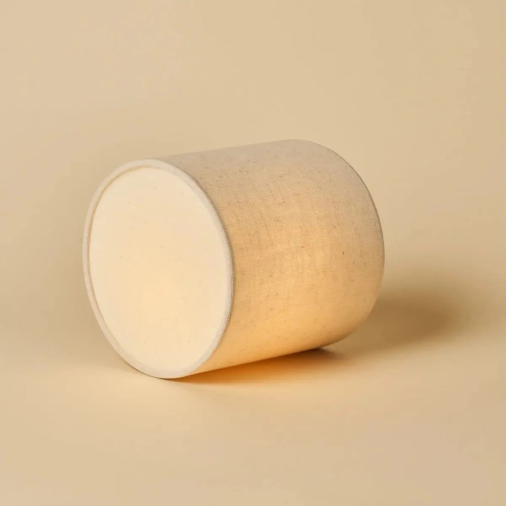 Marble Table Lamp With Cordless LED Lighting And Linen Lampshade Ice Green