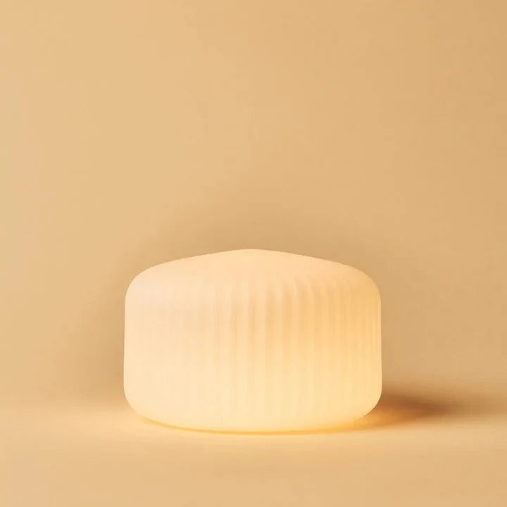 Marble Table Lamp With Dimmable LED And Interchangeable Shade