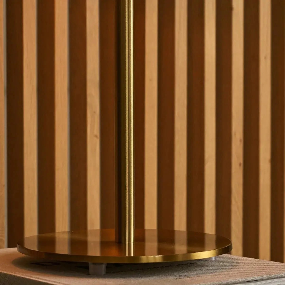 Metal Table Lamp With Black And Gold Finish And E27 Fitting