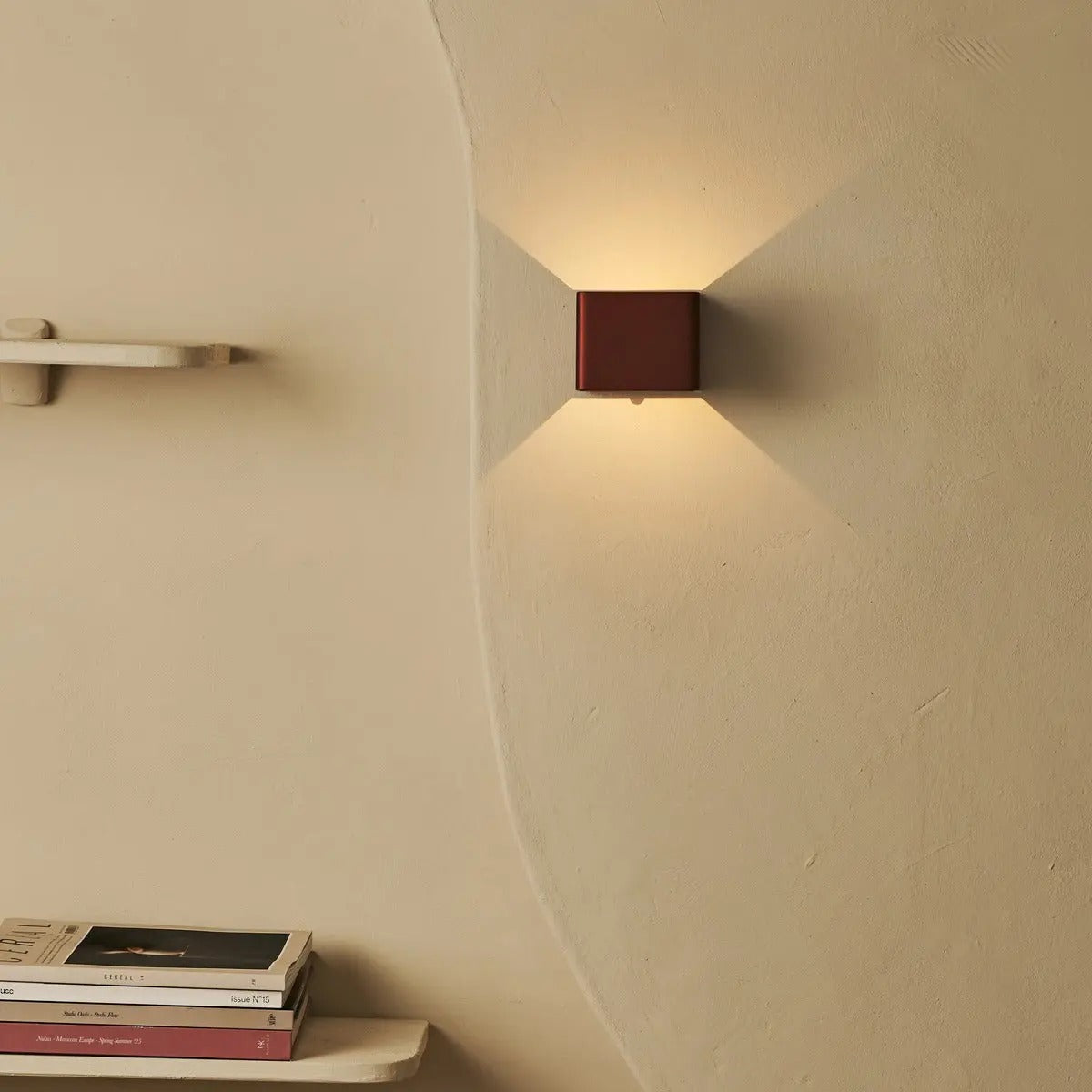 Metal Wall Lamp With Motion Sensor And Rechargeable LED