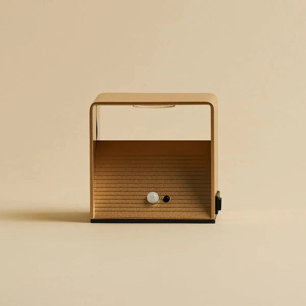 Metal Wall Lamp With Motion Sensor And Rechargeable LED