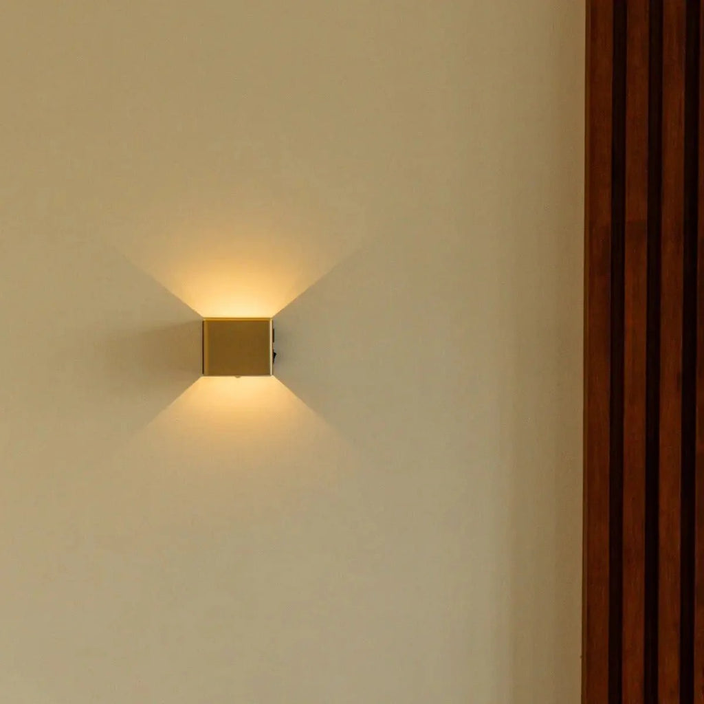 Metal Wall Lamp With Motion Sensor And Rechargeable LED