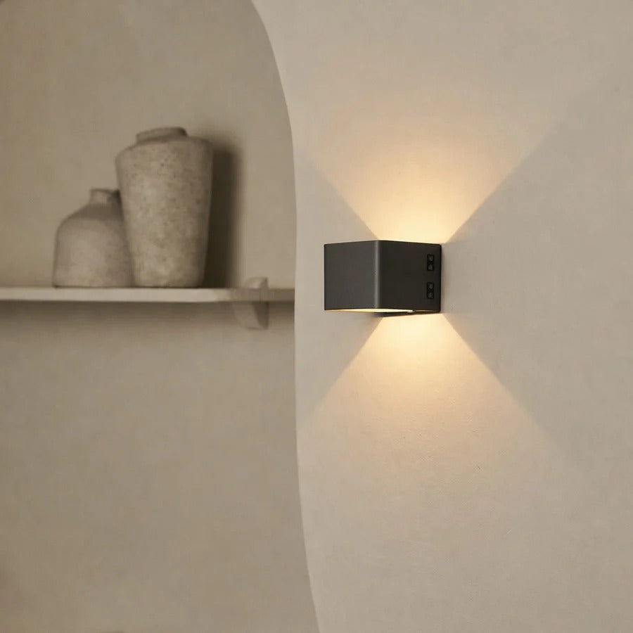 Metal Wall Lamp With Motion Sensor And Rechargeable LED