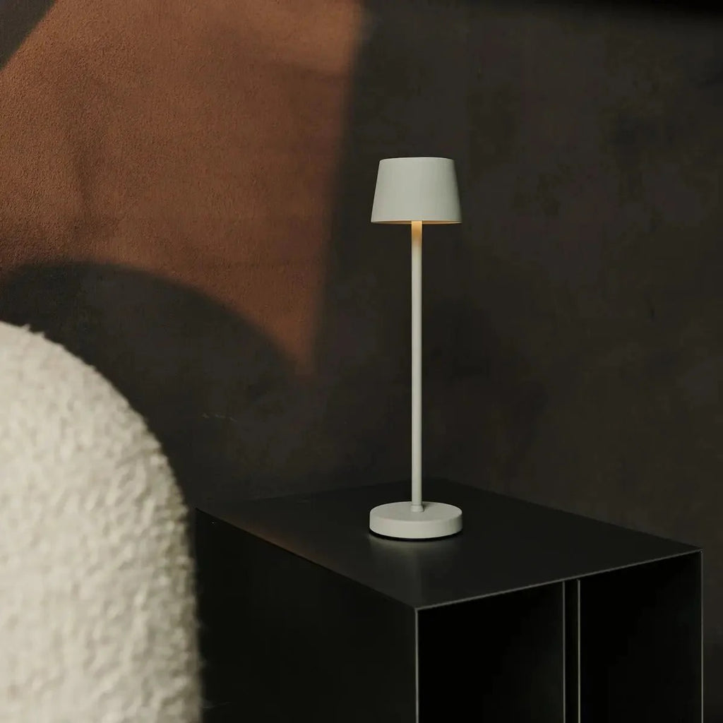 Rechargeable Table Lamp With Touch Dimming And Wireless Charging