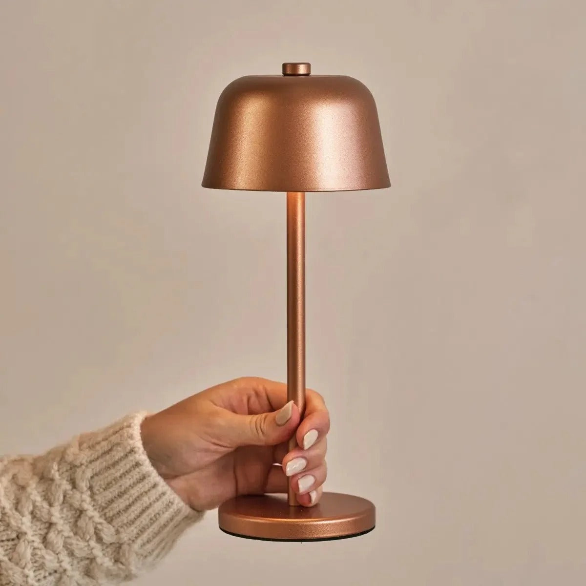 Rechargeable Table Lamp With Wireless LED And Dimmable Function