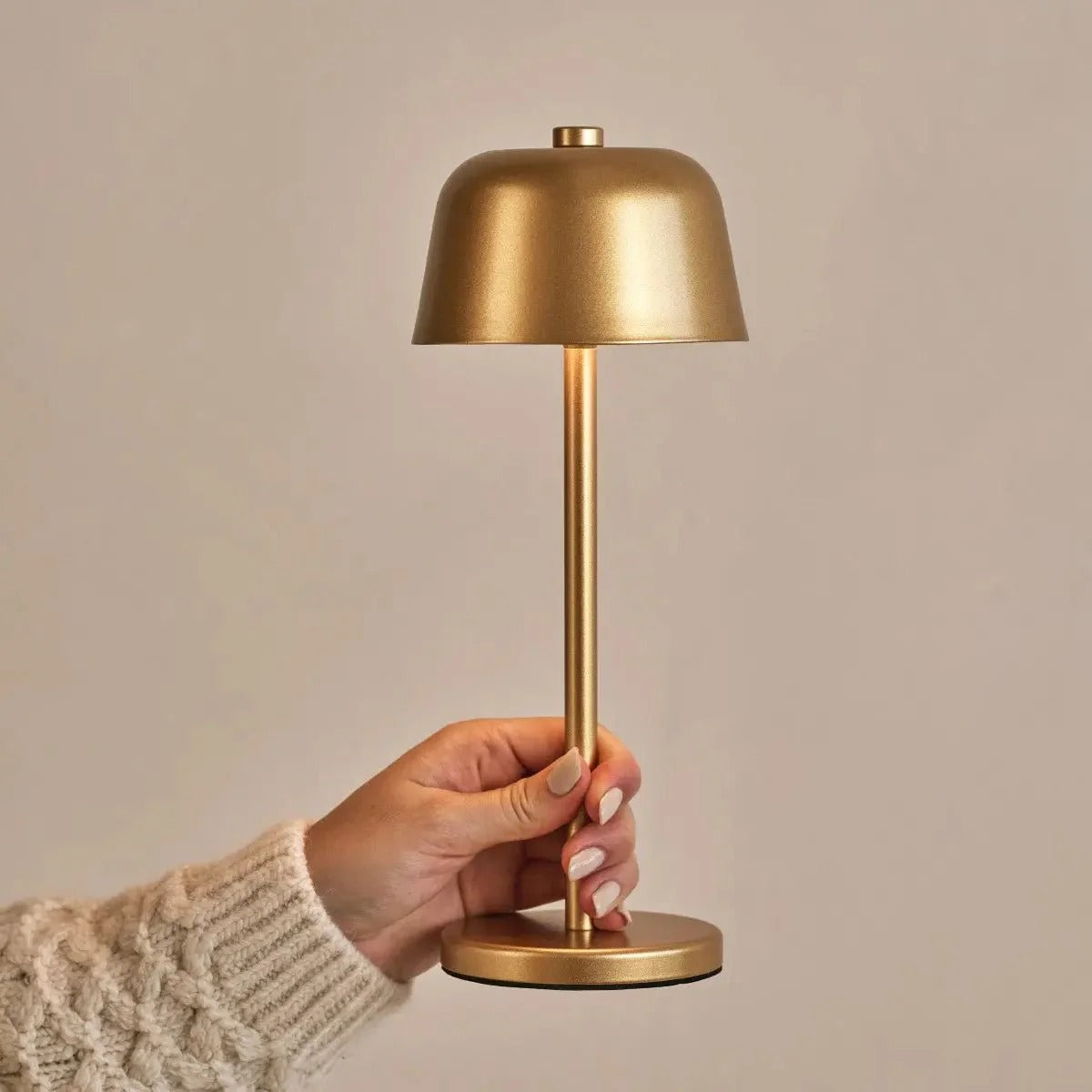 Rechargeable Table Lamp With Wireless LED And Dimmable Function
