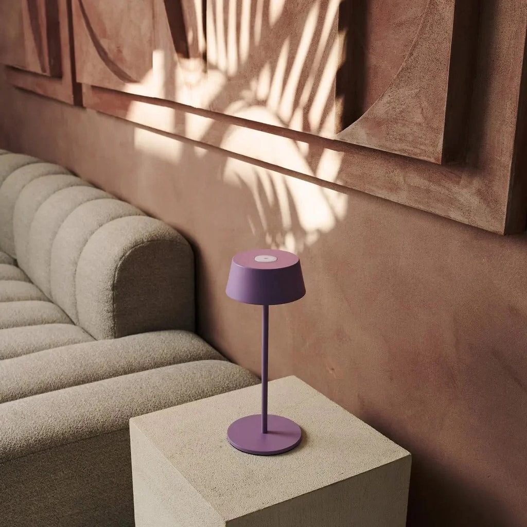 Stylish Rechargeable Lamp With Dimmable LED And Wireless Function