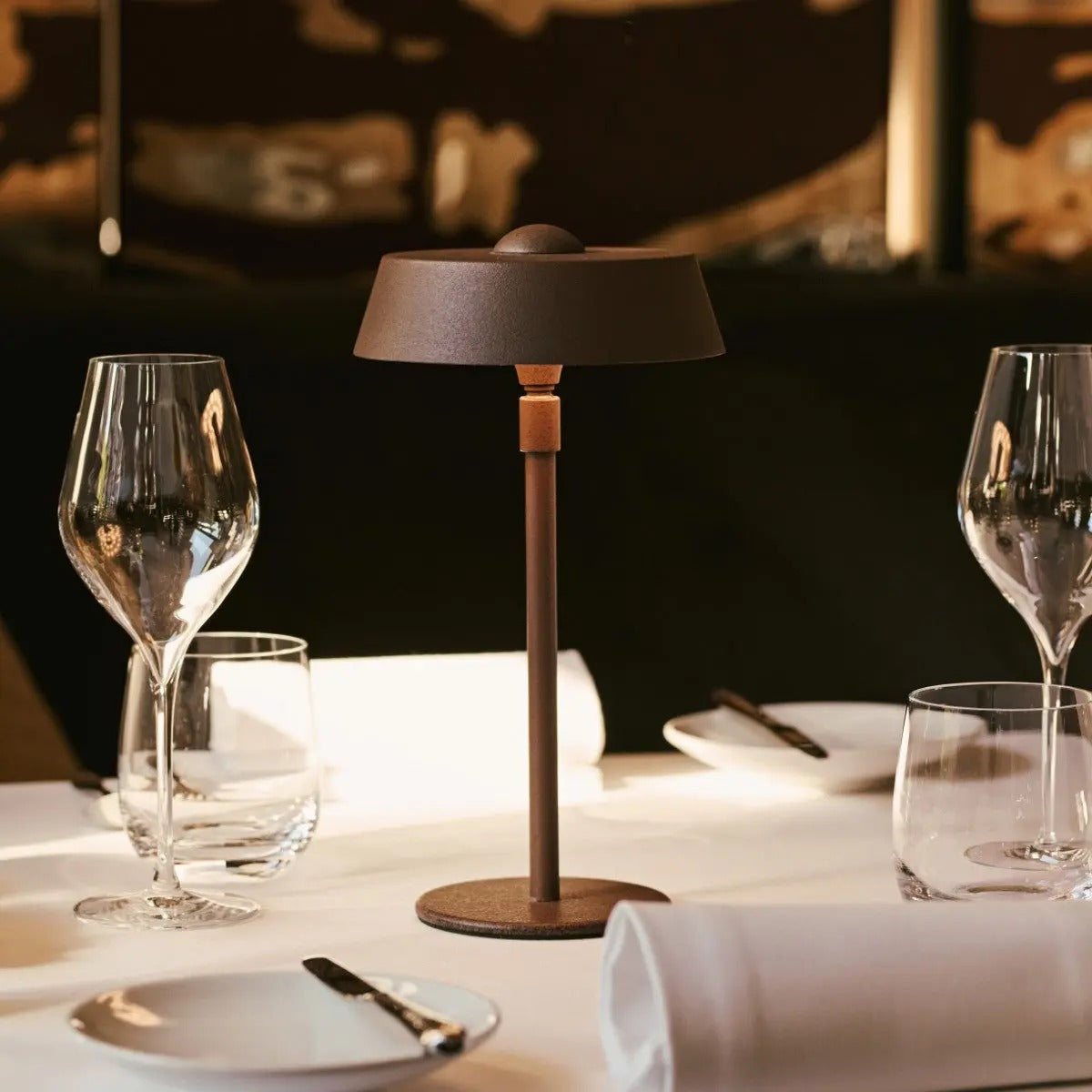 USB Rechargeable Table Lamp With Dimmable LED And 3 Light Modes