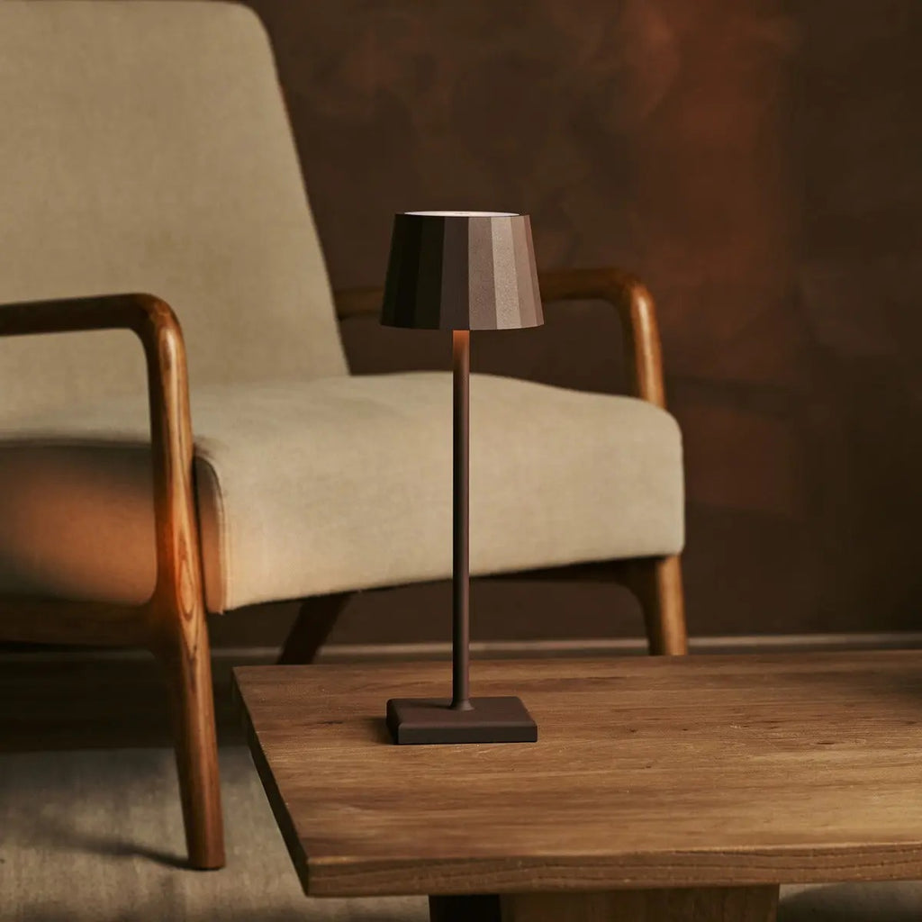 Wireless Rechargeable Table Lamp With Dimmable LED And Touch Control