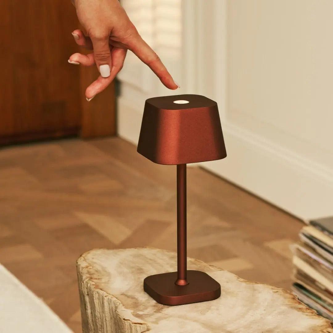 Wireless Table Lamp With Rechargeable LED And Three Light Modes