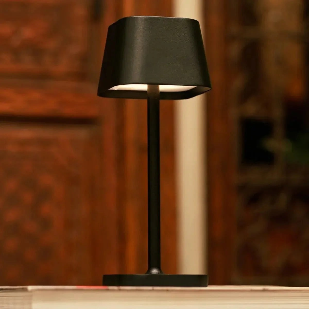 Wireless Table Lamp With Rechargeable LED And Three Light Modes