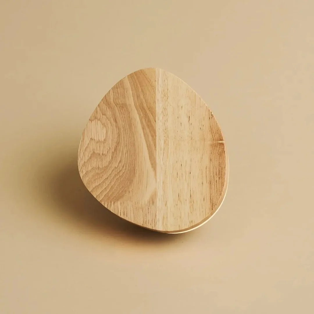 Wood Wall Lamp With Dimmable LED And Wireless Lighting