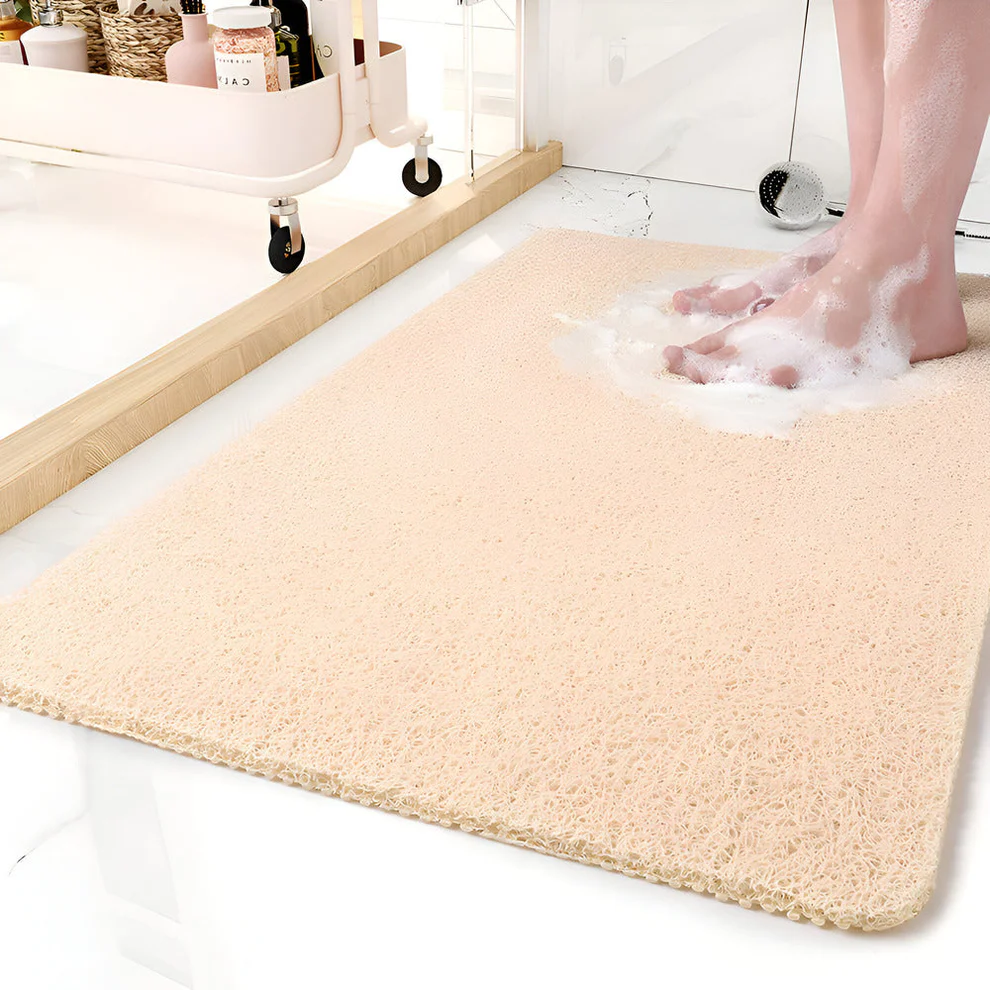 Moroccan Shower Mat - Non-slip, Quick Drying, Soft Foot Support