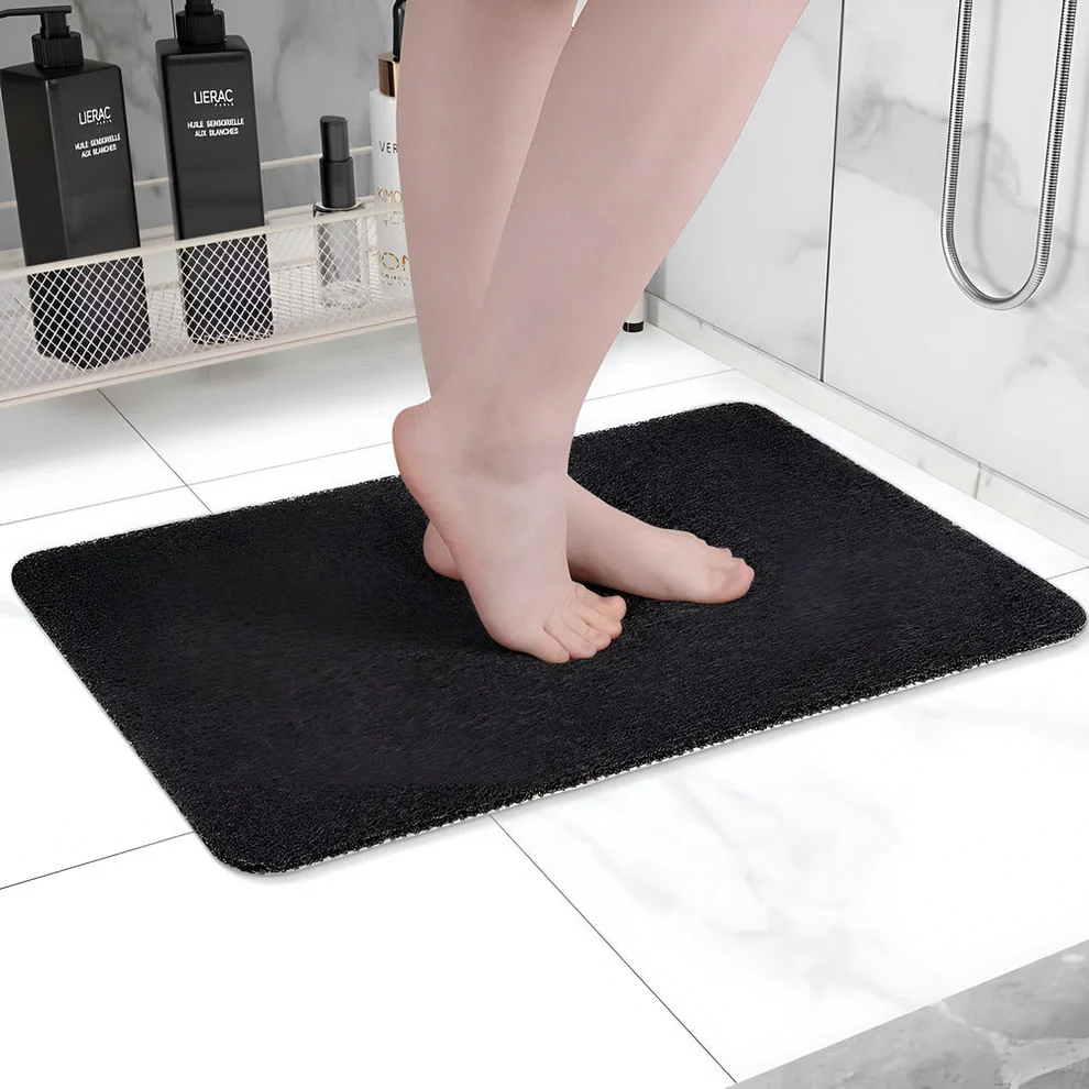 Moroccan Shower Mat - Non-slip, Quick Drying, Soft Foot Support
